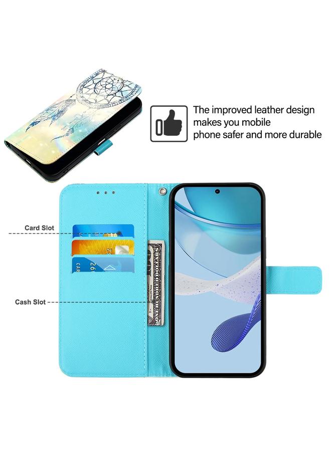 Green Tiger Case For Huawei Enjoy 9s / P Smart 2019 3D Painting Horizontal Flip Leather Phone Case - Image 4