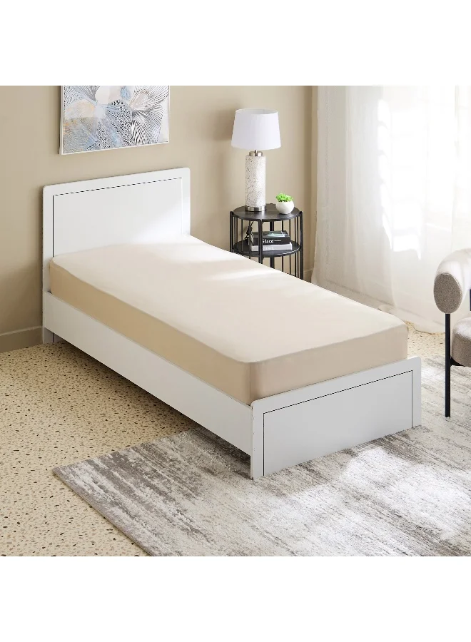 Home Box Essential Cotton Single Fitted Sheet - 90x200+36 cm