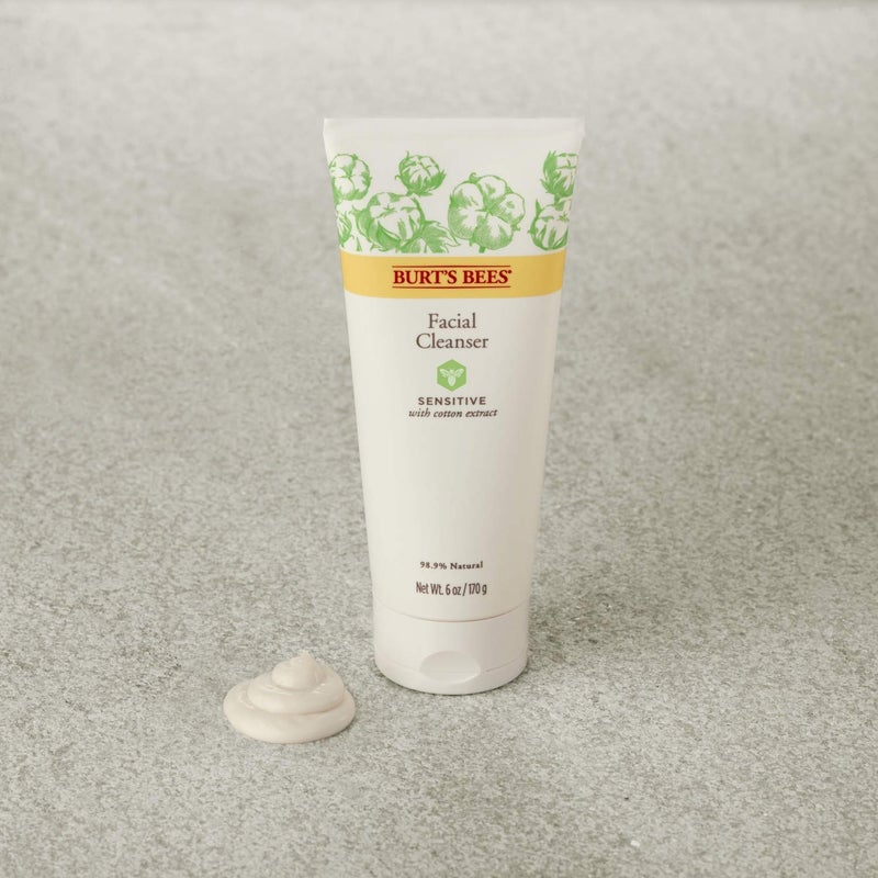 Burt's Bees Face Cleanser for Sensitive Skin, 6 Oz (Package May Vary) - Image 1