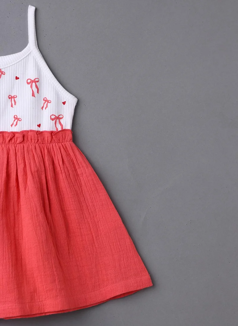Nautinati Ribbon A-Line Dress