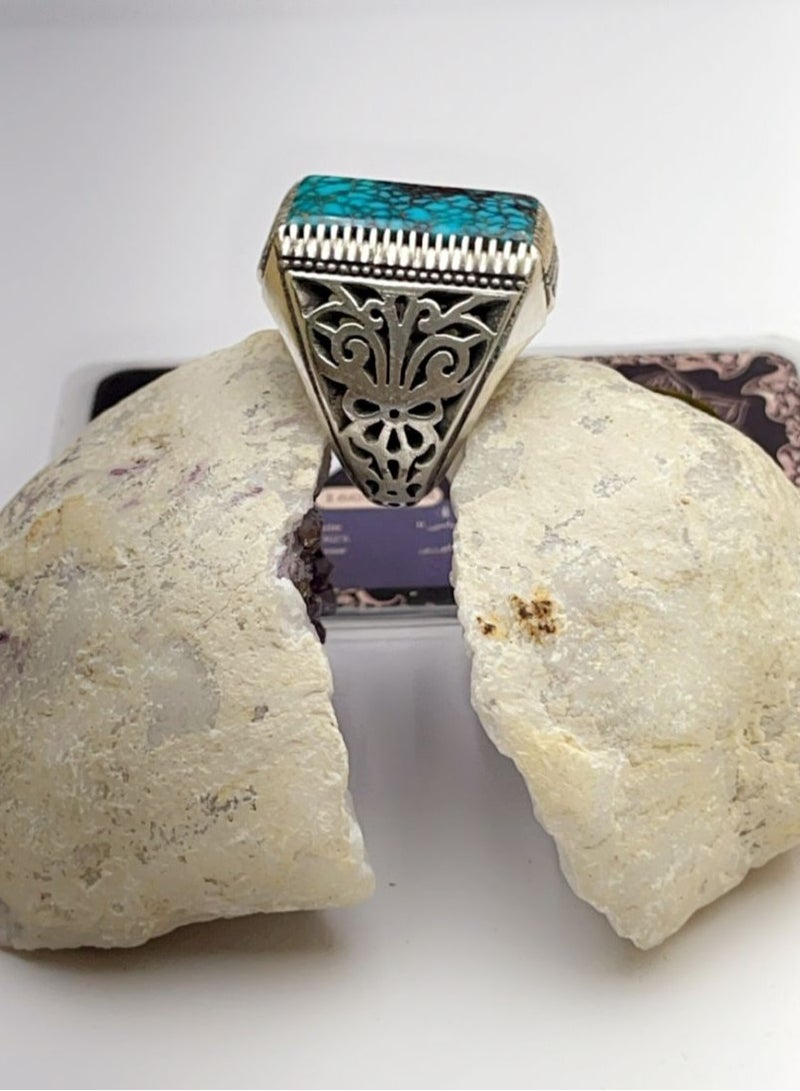 OtherMax NEYSHABURI TURQUOISE SPIDER RING - Image 3