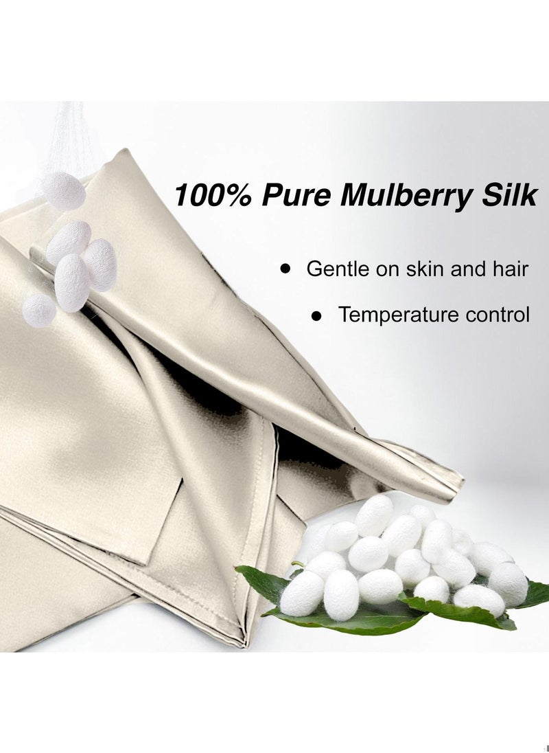 SpireHues Luxurious Mulberry Silk Pillowcase, 19 Momme Queen Size, Hair and Skin Beauty, Hypoallergenic, 600TC, Hidden Zipper - pzsku/ZBA30072B73128B4930B8Z/45/_/1720795573/a8fc00d3-1e6f-4579-b9d3-1354364e1fe3