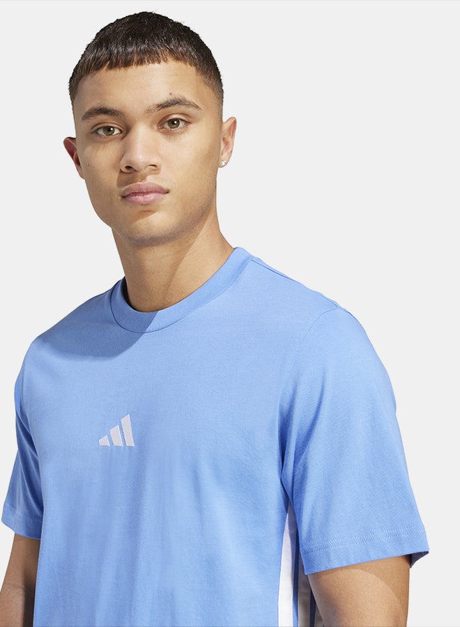 Adidas Essentials 3-Stripes Single Jersey T-Shirt - Image 4