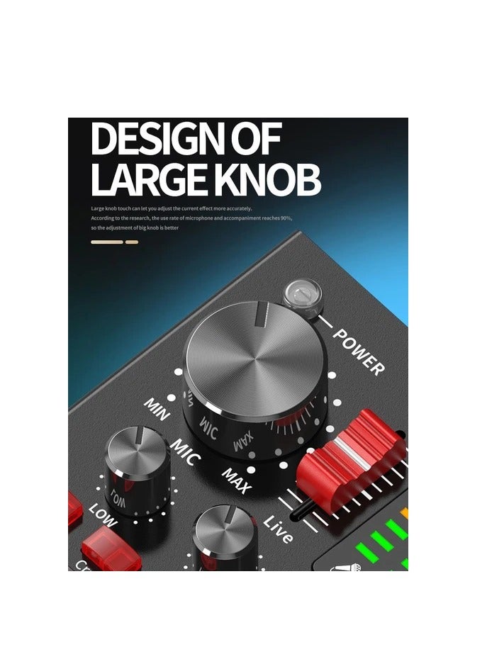 Arabest BM800 Professional Mic Condenser Microphone V88 Sound Card for Webcast Live Stream - Image 3