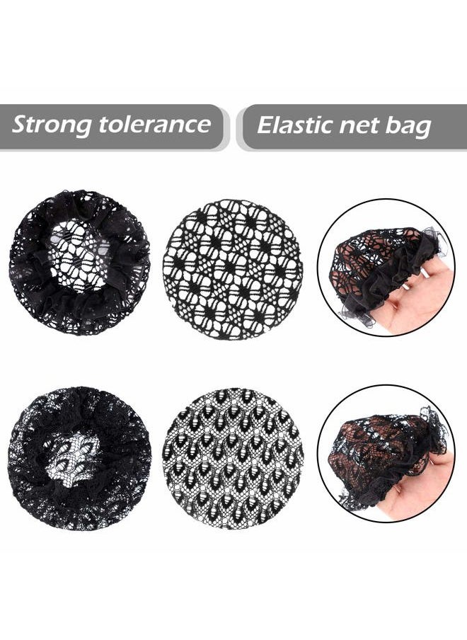 Waydress Invisible Ballet Hair Nets for Buns - 8 Pieces Dance Hair Covers for Girls and Women (Classic Style)  - Image 5
