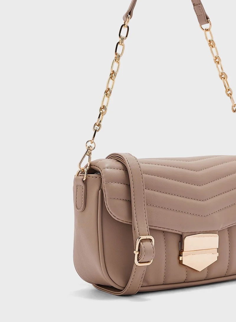 shoexpress Flap Over Crossbody Bag