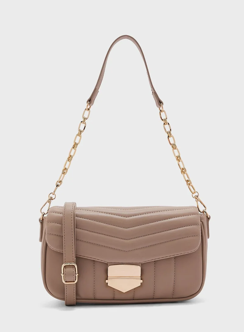 shoexpress Flap Over Crossbody Bag
