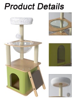 One-Piece Large Cat Climbing Frame Cat Tower Cat House Cat Tree Cat Nest Cat Jumping Platform Cat Scratching Board Space Capsule Cat Nest Sisal Cat Scratching Post Cat Toys Pet Condo Furniture - pzsku/ZBA3042D927AD3E20CEFEZ/45/_/1718079498/8cd14596-0f87-4a9e-8b26-0cf9658a05ec