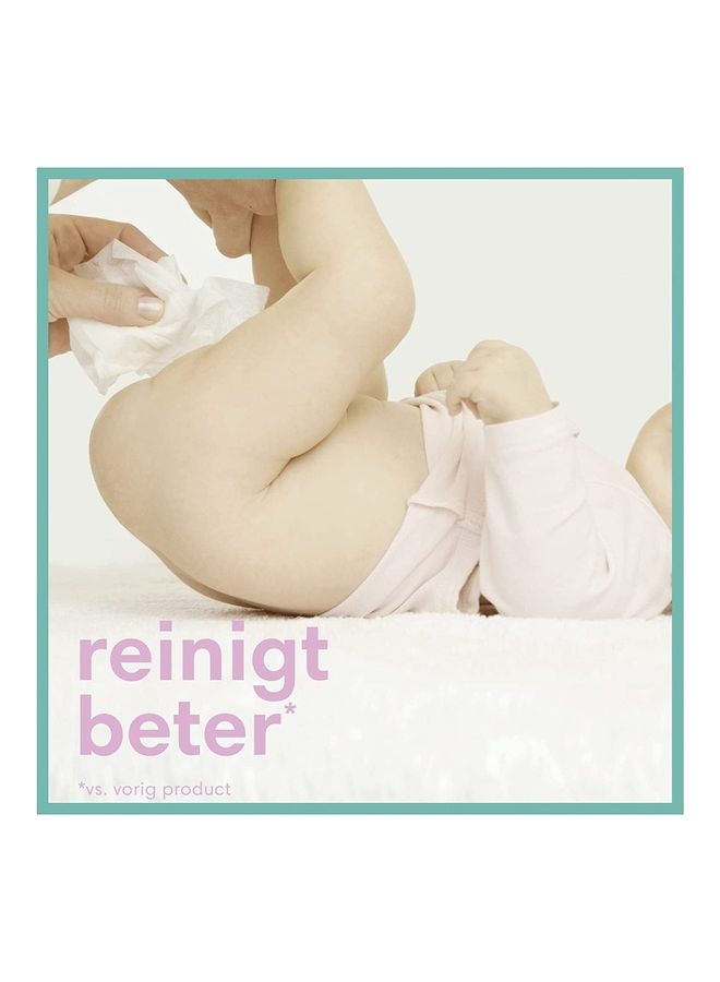 بامبرز مجموعة من 12 عبوة مناديل مبللة سينسيتيف بيبي 624 - Image 5