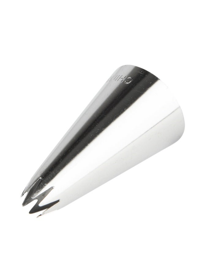 Restaurantware Pastry Tek Piping Tip, 1 Open Star Decorating Tip - #21, Dent-Resistant, Stainless Steel Icing Tip, Dishwashable, Decorate Cupcakes, Cakes, or Cookies - Image 1