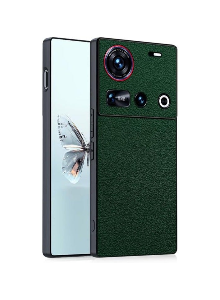 general Compatible ZTE Nubia Z70 Ultra 5G Case Deluxe Lychee Leather Soft Side Back Cover for Nubia Z 70 Ultra Slim Shockproof Bumper Case