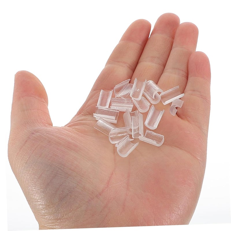 FRCOLOR 100pcs Hot Melt Adhesive Hair Extensions Kit Keratin Glue Beads Hot Fusion Keratin Glue Pellets for Hair Extensions - Image 3