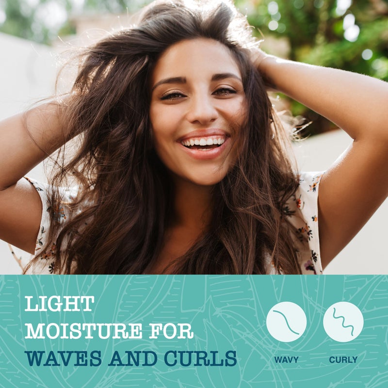 MAUI MOISTURE شامبو ماوي مويستشر خفيف الوزن للتجاعيد + بذور الكتان، خالي من البارابين، خالي من السيليكون، 13 أونصة سائلة، أخضر - Image 4