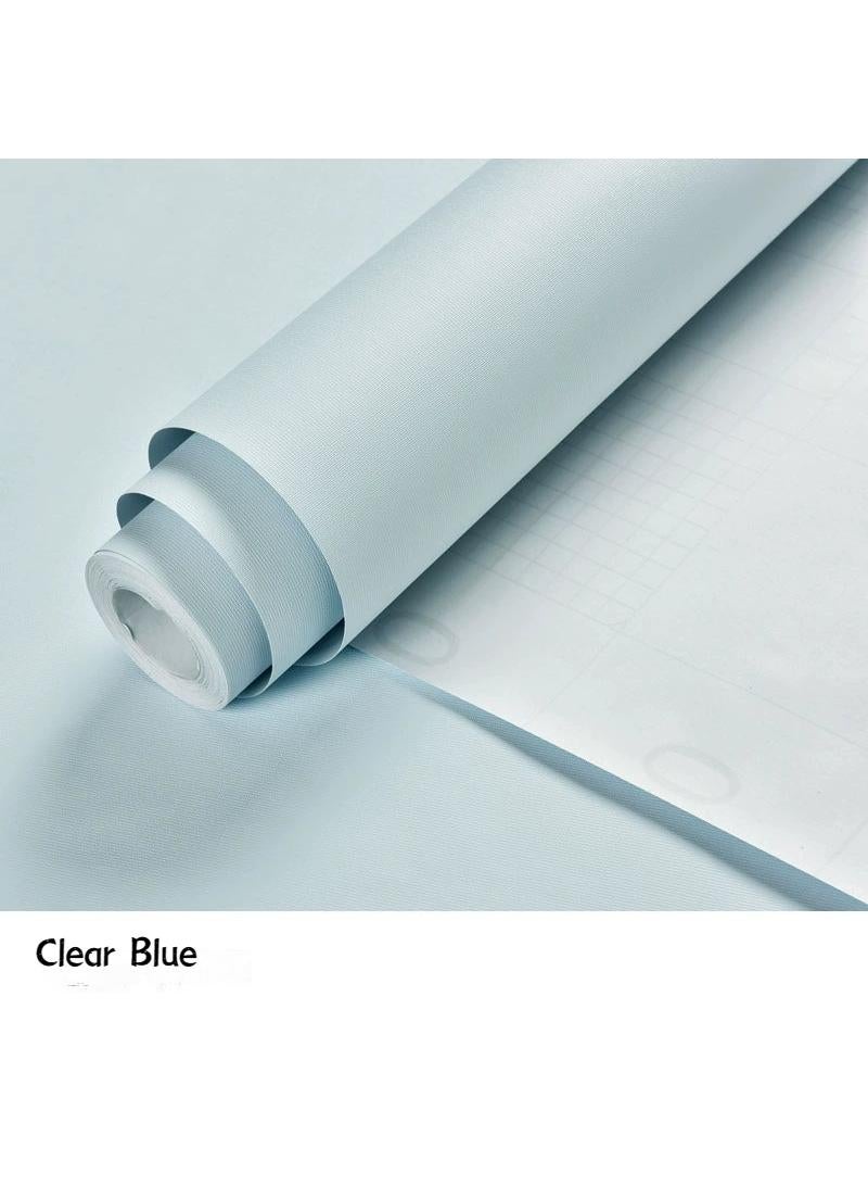 Bluejw Self-Adhesive Wallpaper Waterproof And Moisture-Proof Washable Wallpaper Solid Color Stickers For Bedroom Living Room Background Wall 10x0.6meter  - Image 1