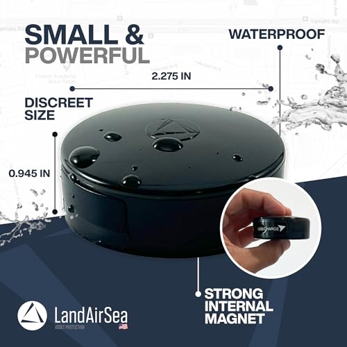 LandAirSea 54 GPS Tracker - Made in the USA from Domestic & Imported Parts. Long Battery, Magnetic, Waterproof, Global Tracking. Subscription Required - Image 3
