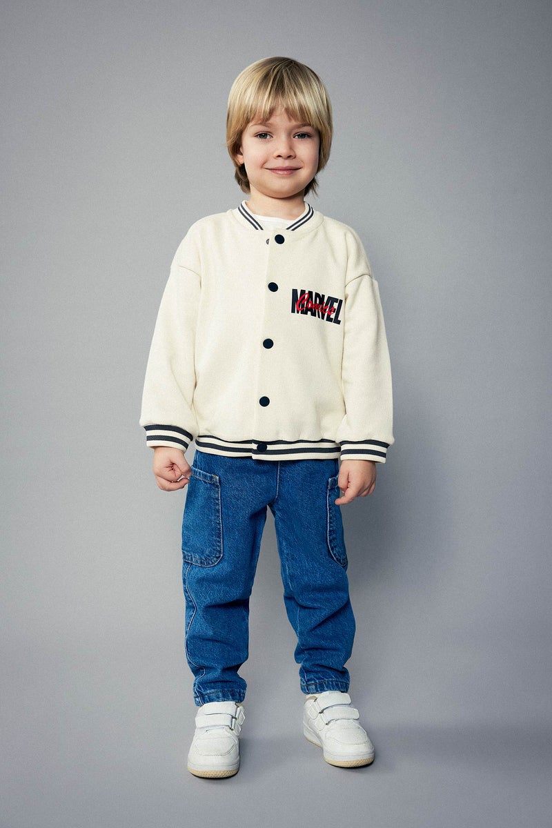 DeFacto Baby Boy Marvel Comics Regular Fit Cardigan  - Image 5