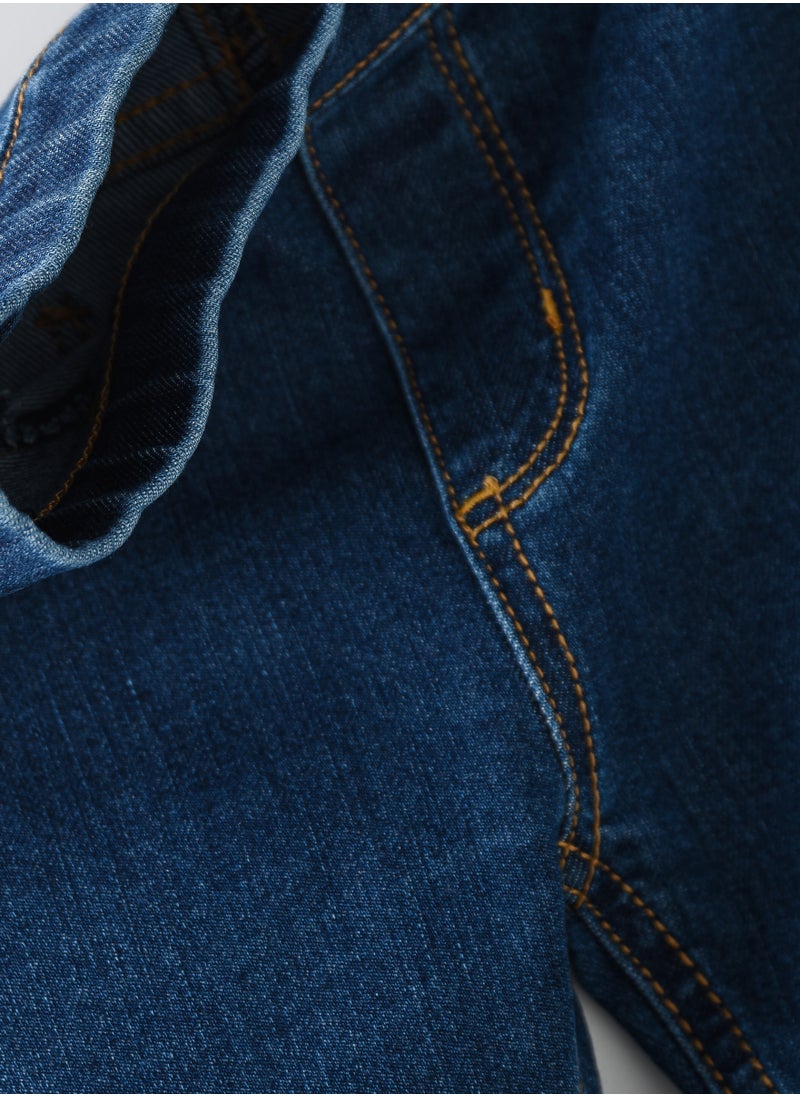 Jelliene - Denim Fun & Flexibility: Girls Stretchy Jeggings All-Day Comfort & Stylish Appeal - Image 1