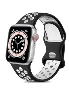 Strap Silicone Sport Band For Apple Watch Ultra 49mm / 45mm / 44mm / 42mm Series 1/2/3/4/5/6/7/8/SE Replacement Strap Wristband Bracelet Compatible with 42 mm / 44 mm / 45 mm / 49 mm