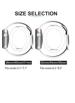Generic Strap Silicone Sport Band For Apple Watch Ultra 49mm / 45mm / 44mm / 42mm Series 1/2/3/4/5/6/7/8/SE Replacement Strap Wristband Bracelet Compatible with 42 mm / 44 mm / 45 mm / 49 mm  - Image 3