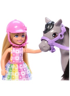 Barbie Barbie Club Chelsea & Pony- Blonde Doll  - Image 3