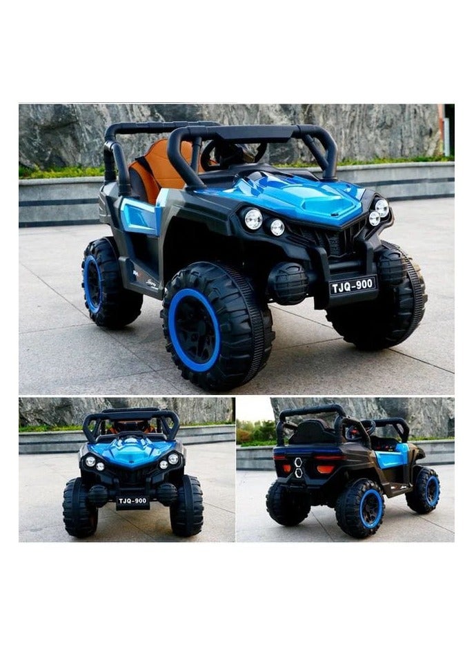 Children's Electric Ride On Car, Multi-Color Car for Kids Boys Girls (Blue)  - Image 5