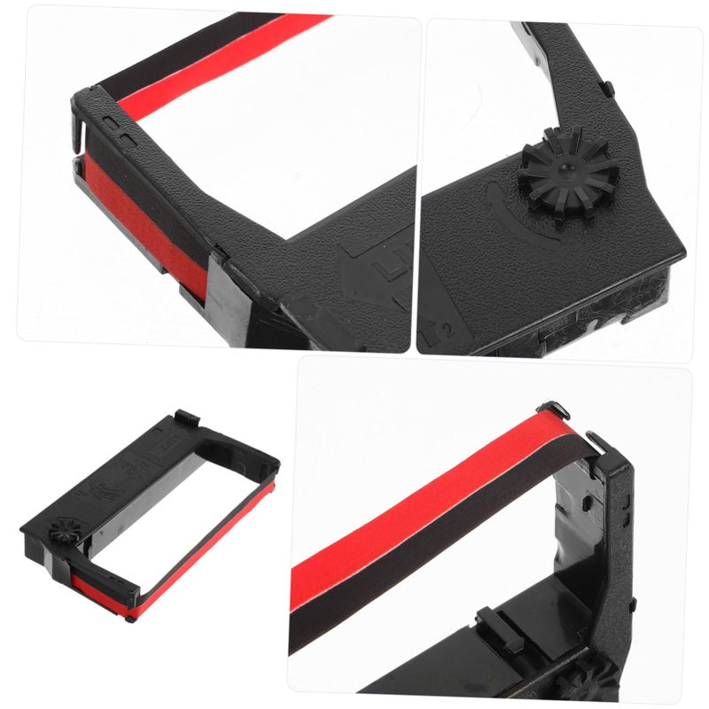 Ribbon Holder Compatible Red Black Cartridge Sturdy Material Smooth Printing - Image 5