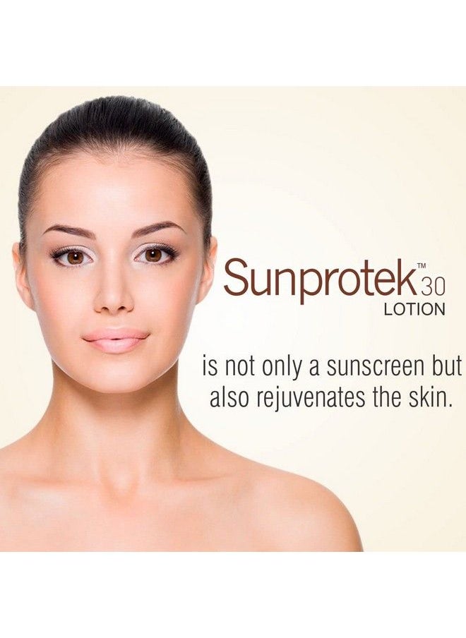 Salve - Sunprotek Broad Spectrum Sunscreen With Spf 30+ Body & Face Lotion Protects From Harmful Uva/Uvb Sun Rays Antipollution Lightweight Matte Finish Repairs Sun Burn Sun Tan 50 Ml(Pack Of 1) - Image 1