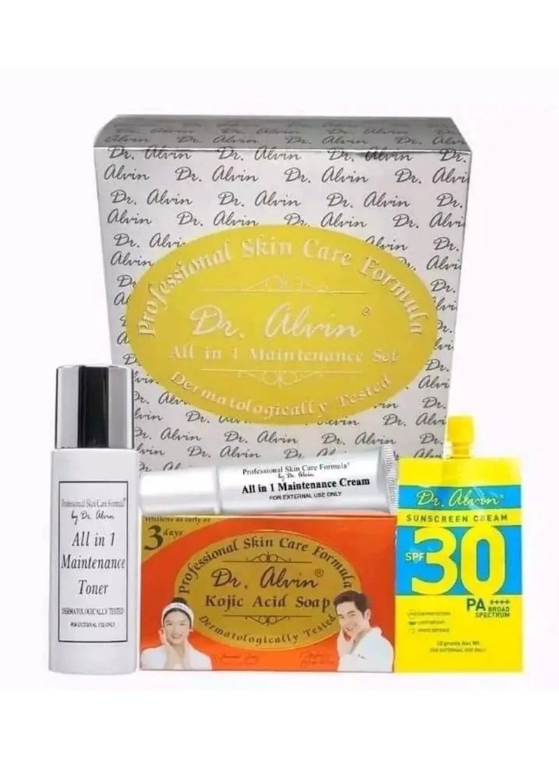 دي آر. ألفين مجموعة صيانة الجلد الكل في واحد - Image 1