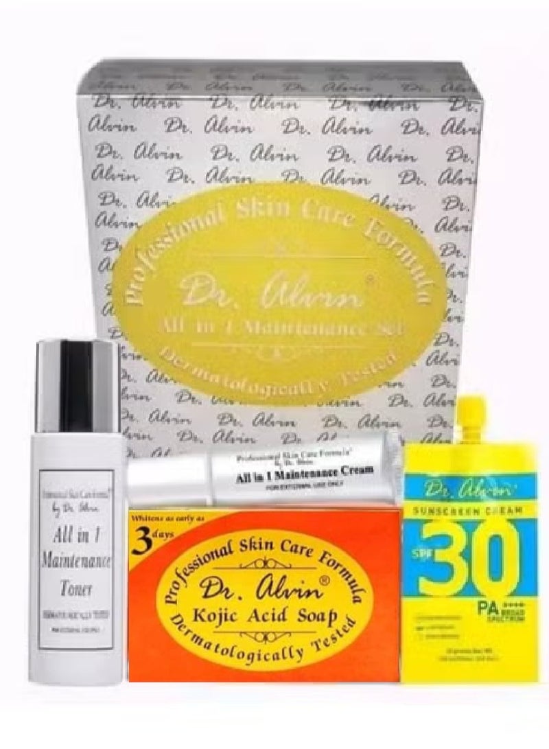 Dr. Alvin All in 1 Maintenance Skin Set - Image 1