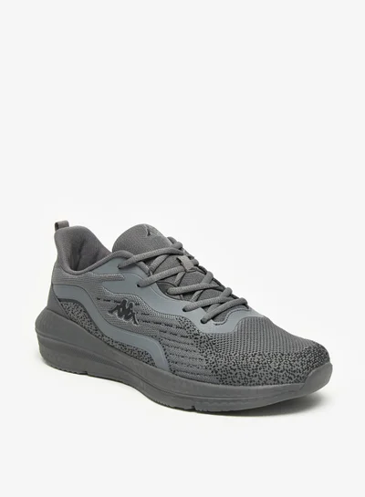 Kappa Men's Textured Lace-Up Sports Shoes