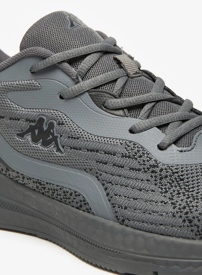 Kappa Men's Textured Lace-Up Sports Shoes