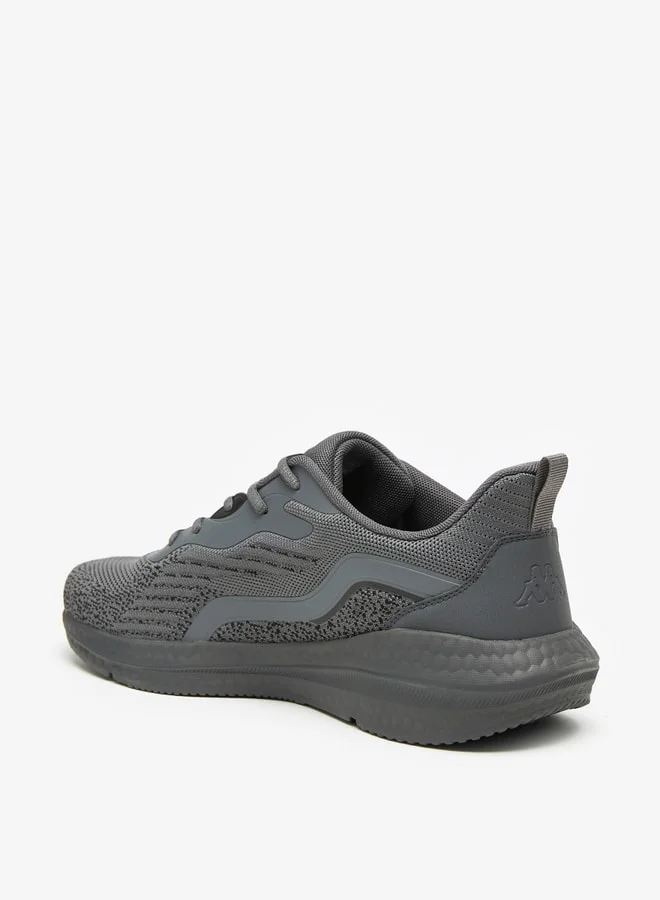 Kappa Men's Textured Lace-Up Sports Shoes