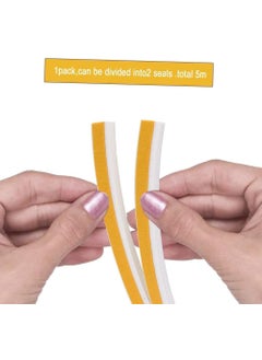 Bellveen Bellveen Soundproofing Dust Proof DoorWindow Self Adhesive Door Seal White Colour 1Pcs Set  - Image 3