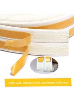 Bellveen Bellveen Soundproofing Dust Proof DoorWindow Self Adhesive Door Seal White Colour 1Pcs Set  - Image 2