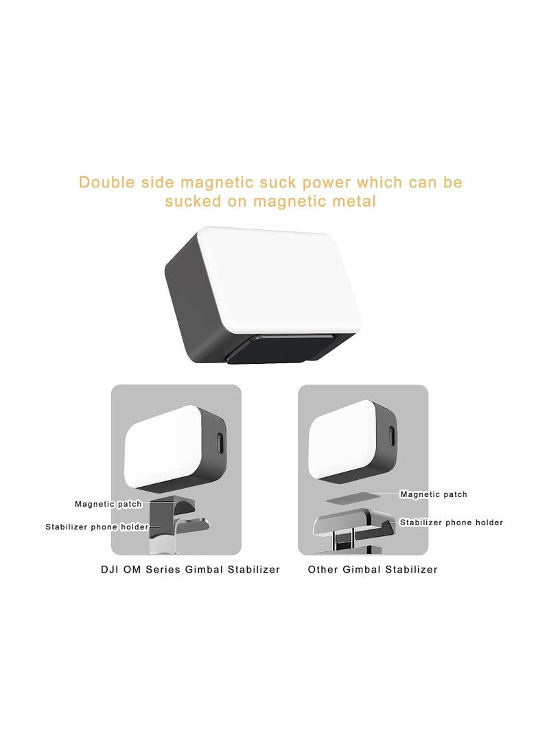 Portable LED Camera Lights, Mini Rechargeable 900mAh Fill Light, Dimmable Selfie Photography Lighting for Camera Tripod Phone - Image 4