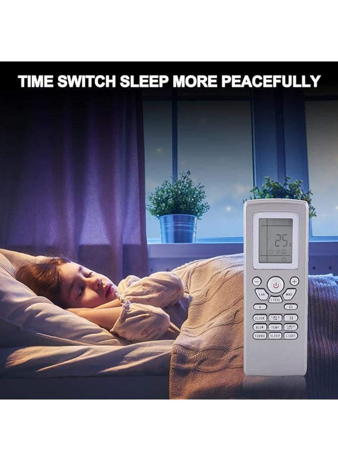 erorex Replacement Remote Control Controller For Air Conditioning Yt1F Yt1Ff Yt1F1 Yt1F2 Yt1F3 Yt - Image 2