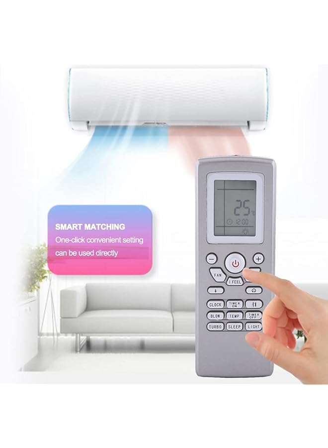 erorex Replacement Remote Control Controller For Air Conditioning Yt1F Yt1Ff Yt1F1 Yt1F2 Yt1F3 Yt - Image 3