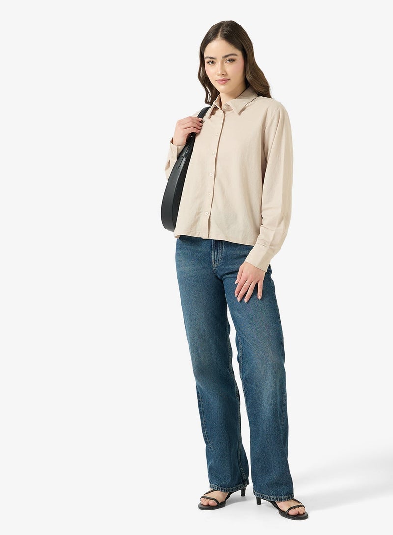 ONLY Casual Long Sleeve Shirt - Image 1