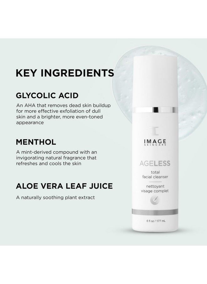 IMAGE SKINCARE Image Skincare Ageless Total Facial Cleanser 177 ml / 6 oz  - Image 4