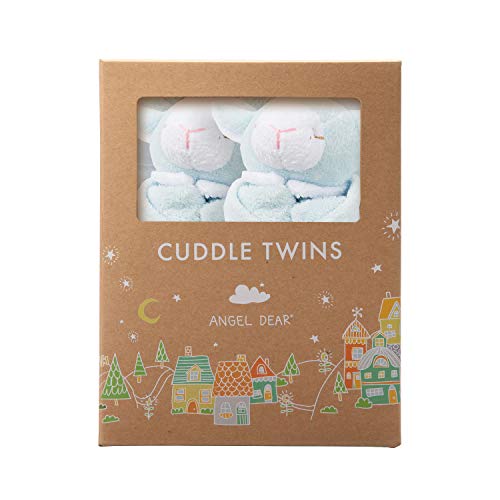Angel Dear - Blue Lamb, Cuddle Twins Blankie Set, Pack of 2 - Image 3