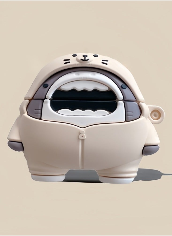 KUYING - Suitable For Apple Bluetooth Earphones With Silicone Cartoon Protective Case - Image 1