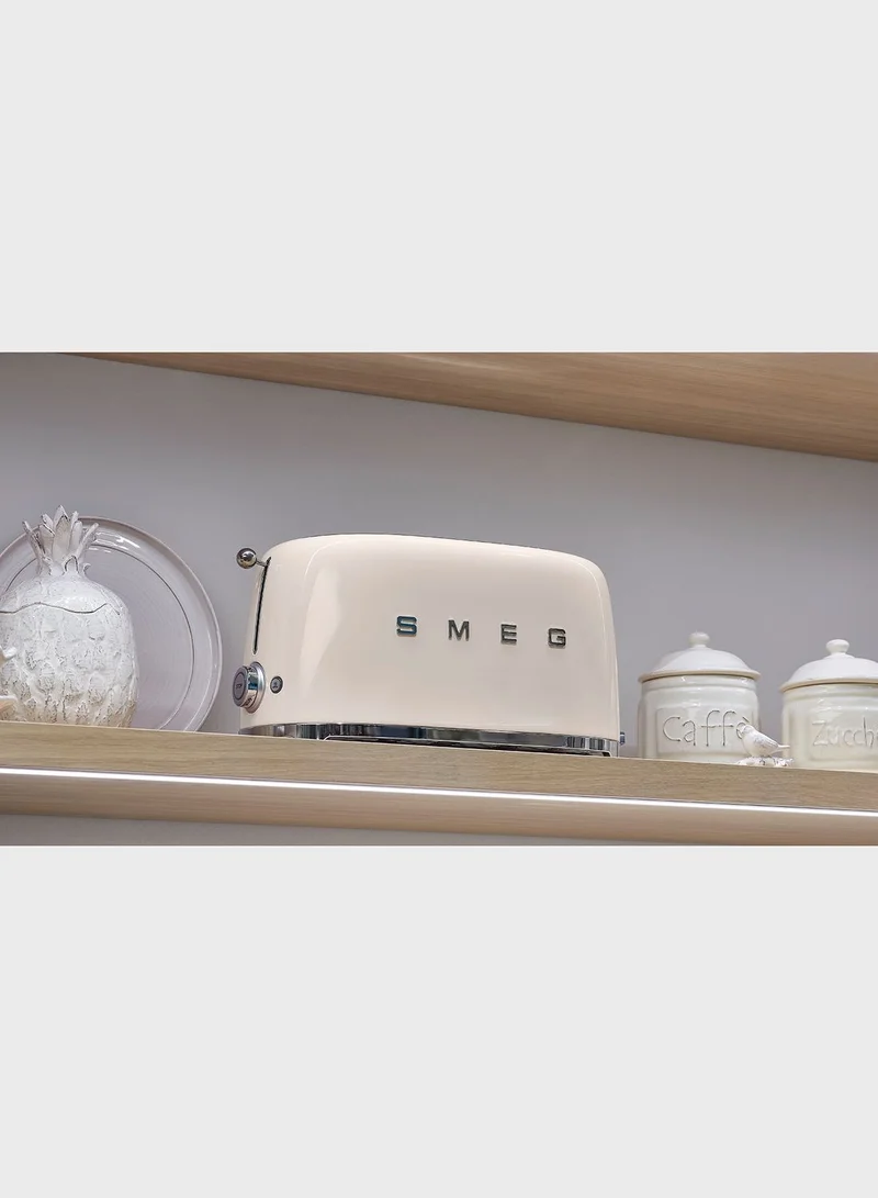 smeg 50'S Retro Style 4 Slice Toaster