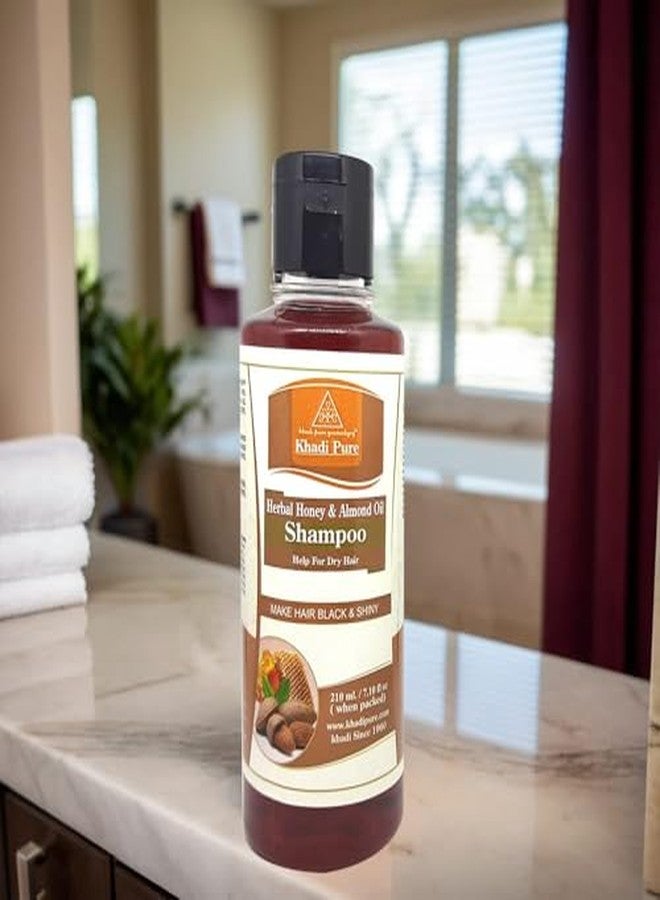 كادي شامبو/منظف شعر خادي بيور هوني ألموند وشيكاكاي هوني، 210 مل (عبوة من قطعتين) - Image 4