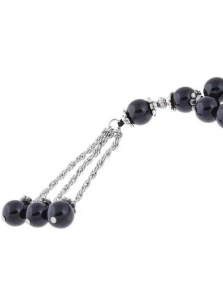 Dreamzon - Natural Black Onyx Stone Tasbih - Image 1