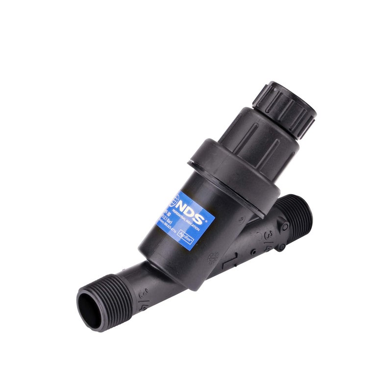 NDS PRYF 30 Pressure-regulating Y Filter, 3/4 in. MPT X 3/4 in. MPT, 0.2-5 GPM Flow Range, 30 PSI, 200 Mesh, Black - Image 4