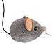 Catstages Squeak Squeak Mouse Cat Toy with TouchActivated Sound Catnip Gray - Image 3