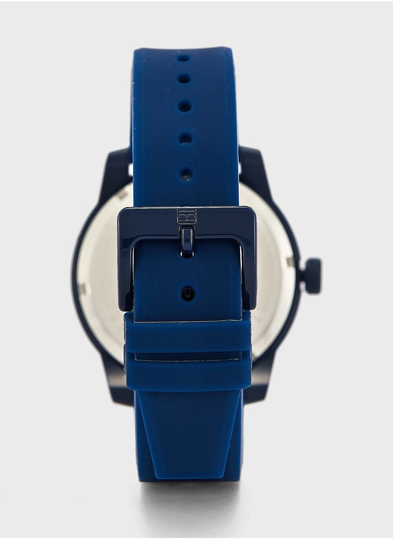 TOMMY HILFIGER Silicone Strap Analog Watch  - Image 4