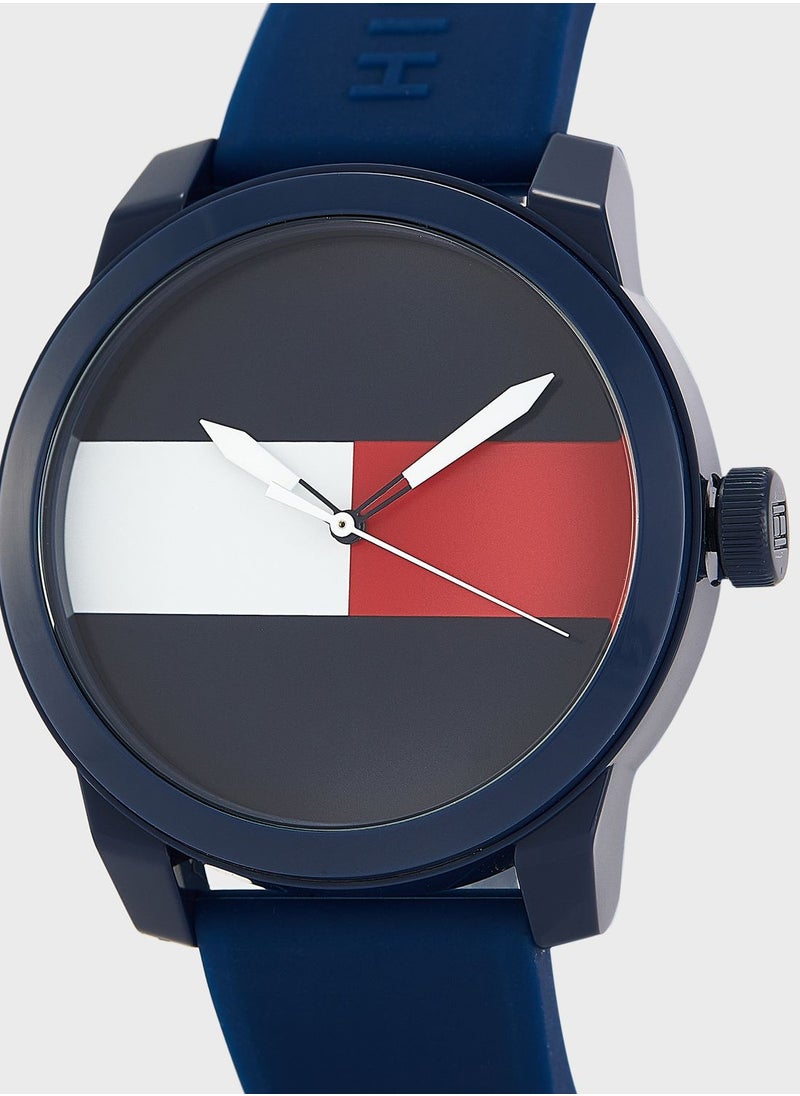 TOMMY HILFIGER Silicone Strap Analog Watch  - Image 2