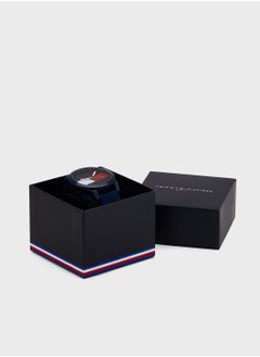 TOMMY HILFIGER Silicone Strap Analog Watch  - Image 5