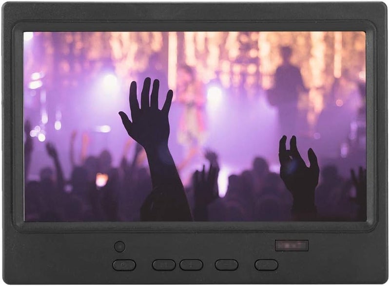 LCD Display for Raspberry Pi, 7 Inch Portable Monitor 1024x600 Multi-Function Display Support HDMI/VGA/AV Input(US Plug（110v-240v）) - Image 4